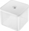 ZWILLING FRESH & SAVE CUBE Plastikowy Pojemnik 2L - 4.4 Ltr, Szary Fresh & Save